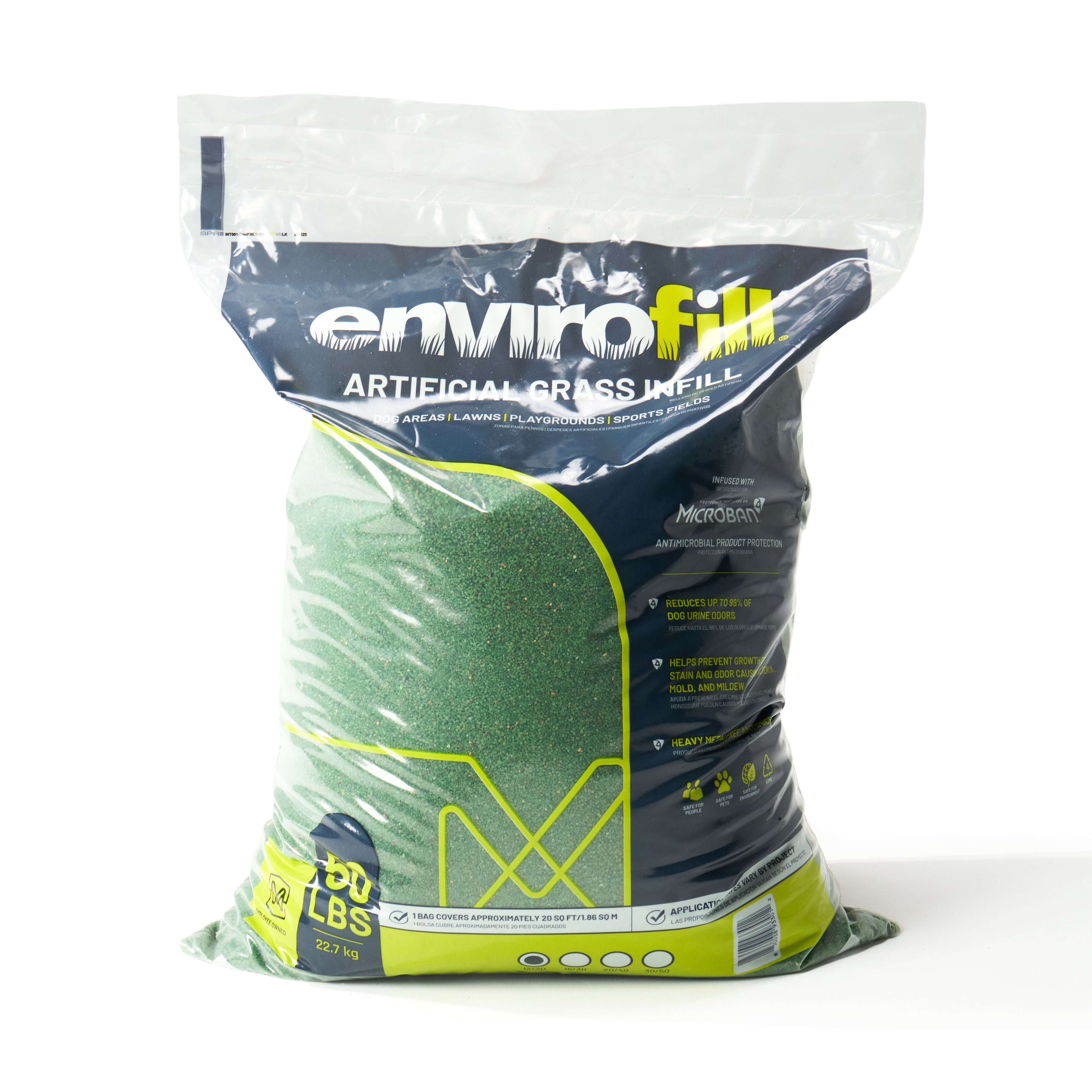 Envirofill Artificial Grass Infill (50 lb) – Antimicrobial Turf Infill