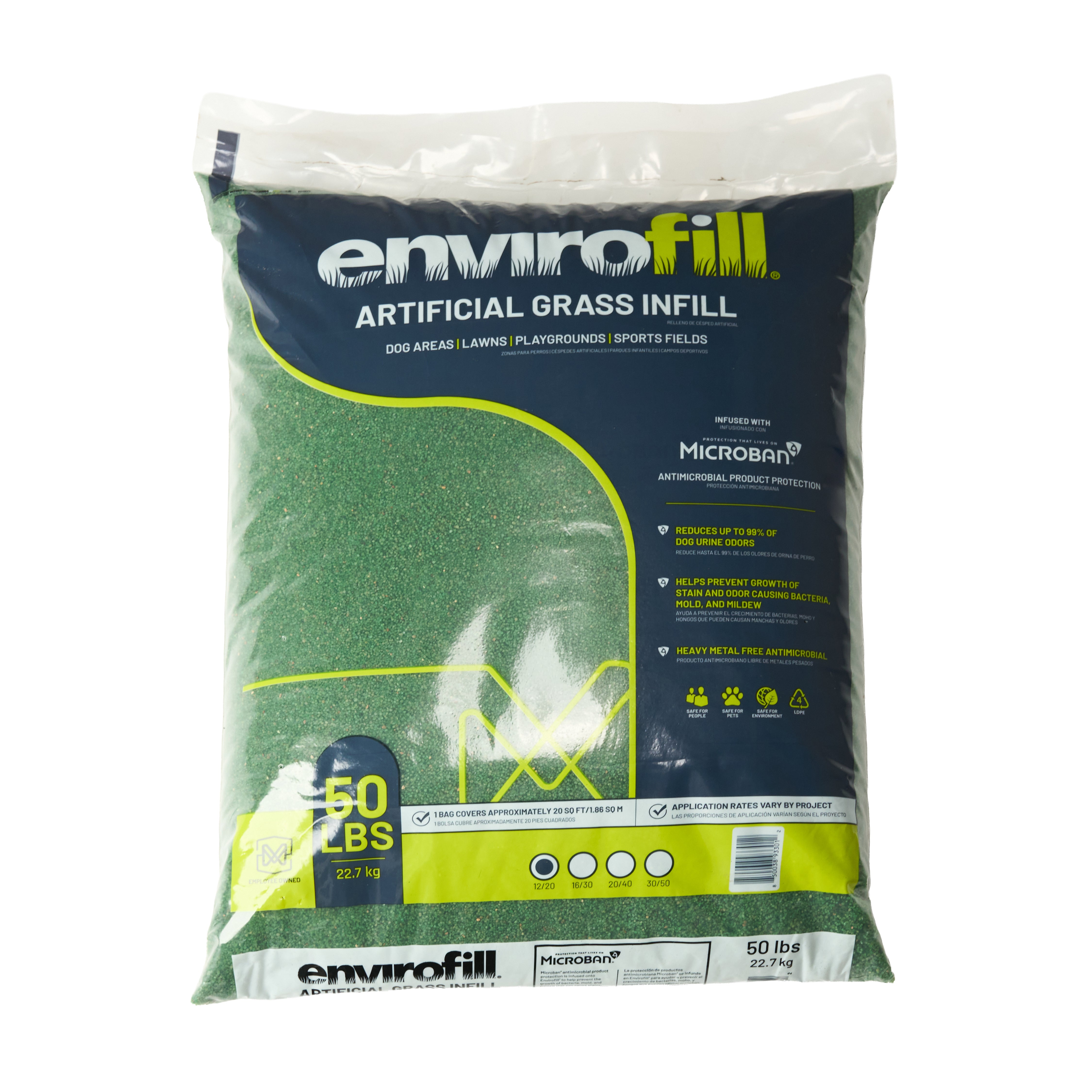 Envirofill Artificial Grass Infill (50 lb) – Antimicrobial Turf Infill