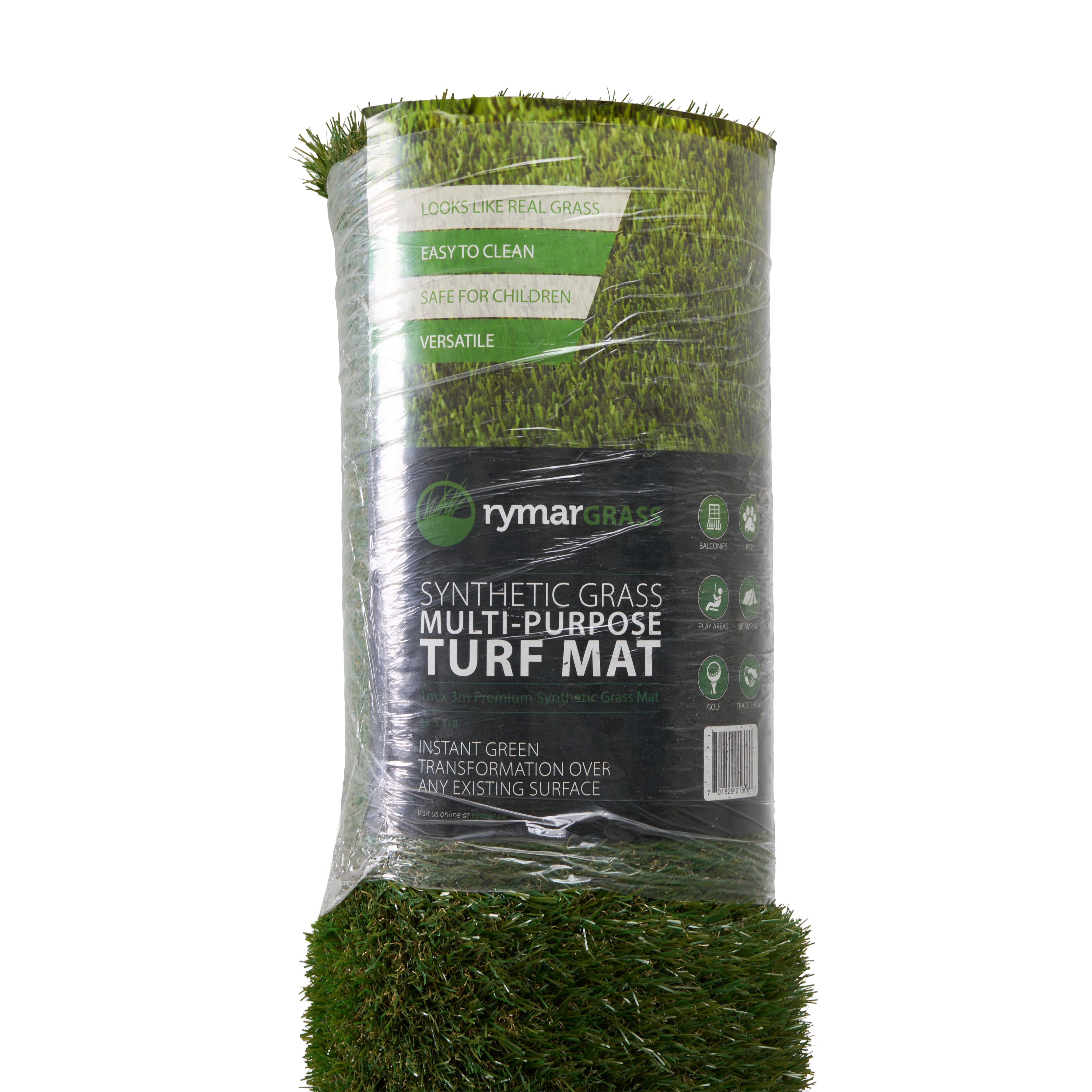 Synthetic Grass Multi-Purpose Turf Mat – 1m x 3m - CLEARANCE SALE!